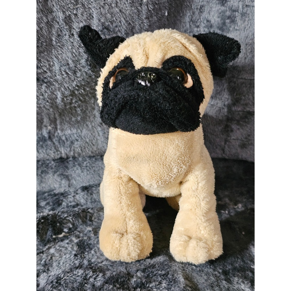 GANZ Webkinz Pug 7" (Sitting) Plush HM105 - NO Code